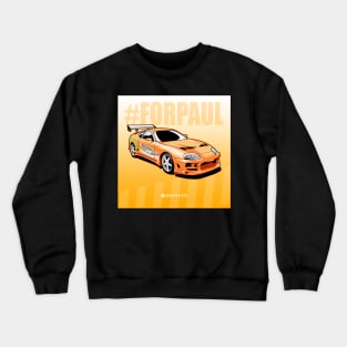 Brian's toyota supra from fast and furious 1 Crewneck Sweatshirt